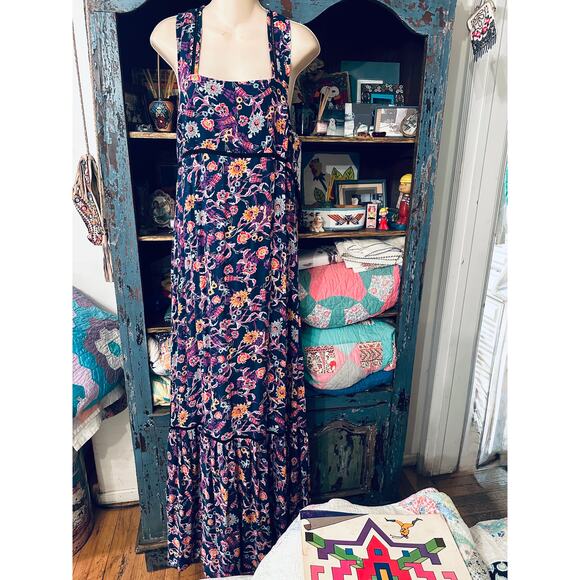 ELLA MOSS $278 FLORAL PRINT MAXIDRESS REVOLVE CLOTHING S - Picture 9 of 9